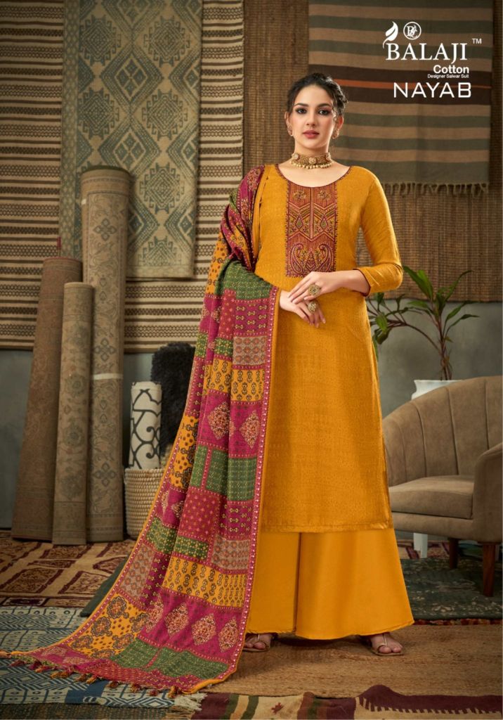 Buy online Gold Solid Suit Set With Contrast Dupatta from ethnic wear for  Women by Janasya for ₹1279 at 54% off | 2024 Limeroad.com