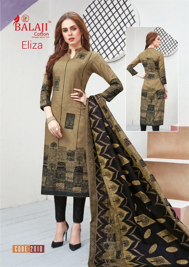 Balaji present Eliza vol 2- Designer Cotton -Dress Material collection