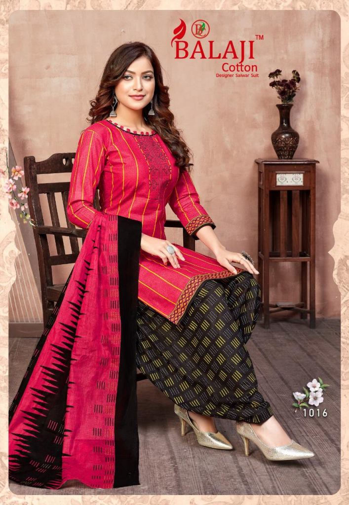 Balaji presents Hungama vol 10 Printed dress Material