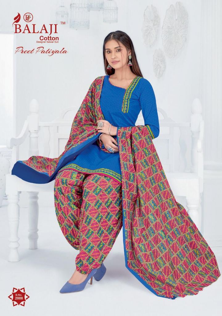 Balaji presents  Preet Patiyala vol  2 Printed Dress Material