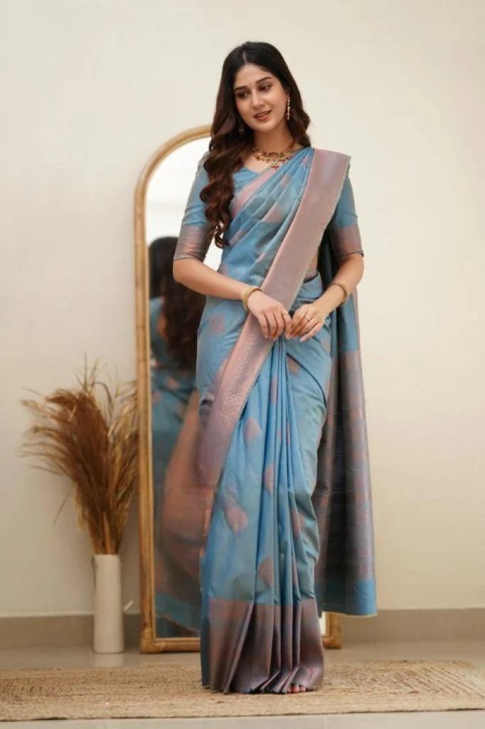 Banarasi 4011 Jacquard Banarasi Silk Sarees