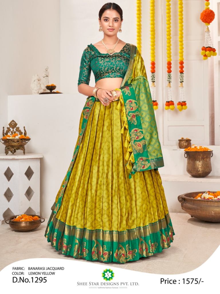 Banarasi  Exclusive Semi-Stitched Lehenga choli collection 