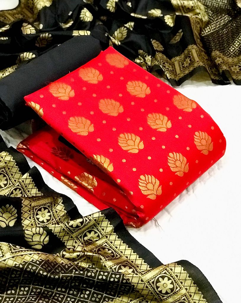 Banarasi Silk Dress vol 41 Designer Ethnic Wear Banarasi Silk Drees Materials