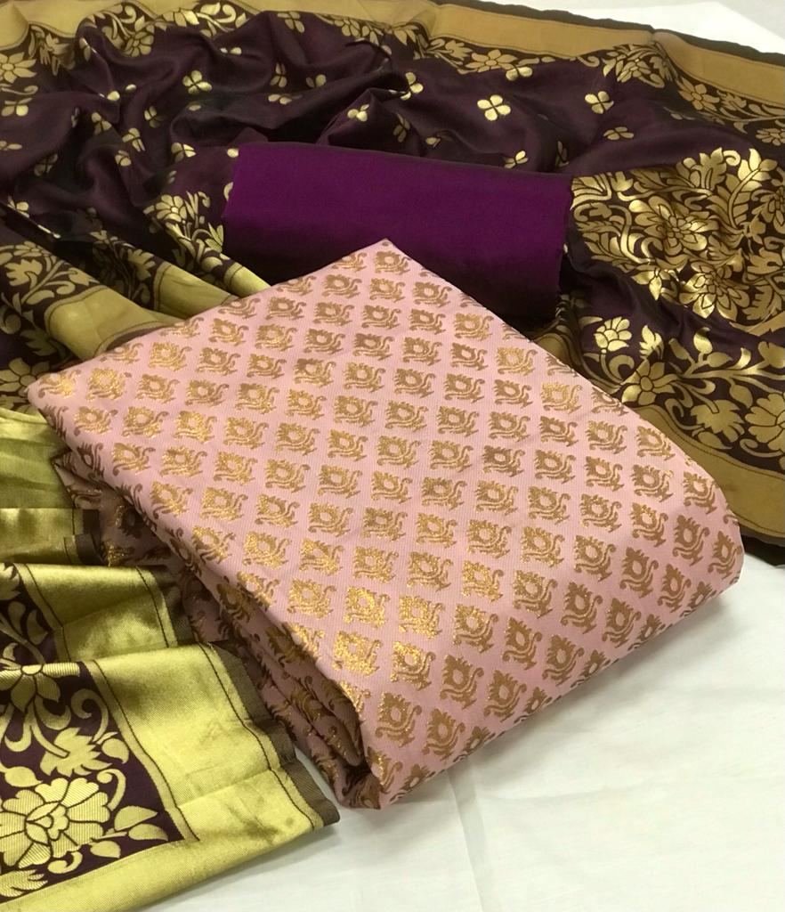 Banarasi Silk  vol 51 Festive Wear Dress Material Catalog 