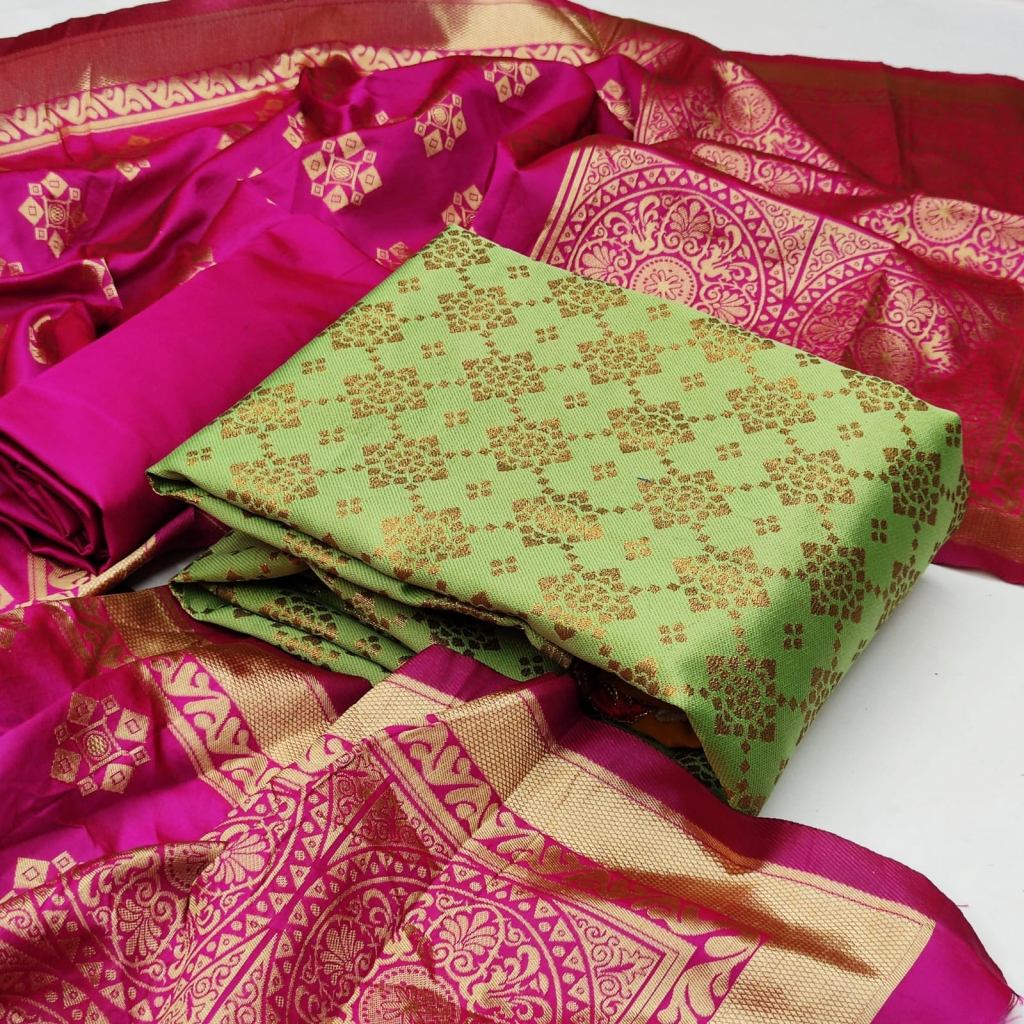  Banarasi vol 110 Designer Festive Wear Silk dress material catlaog 