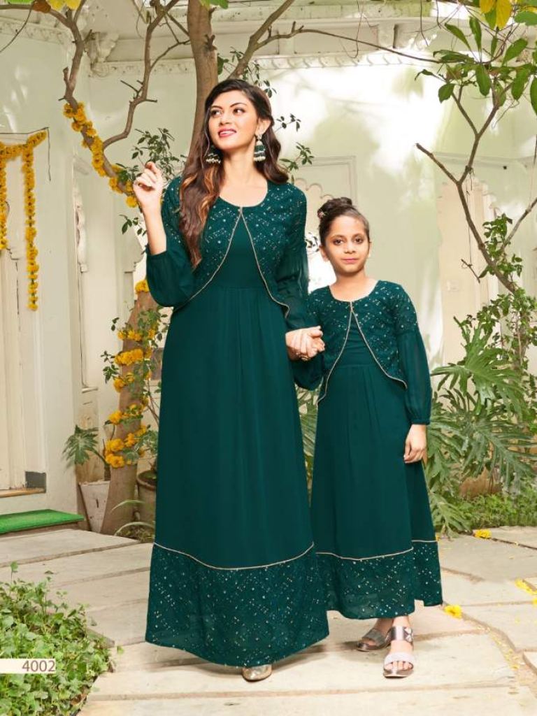  Banwery Me And Mom  vol 4 Designer Mother Daughter catalog  