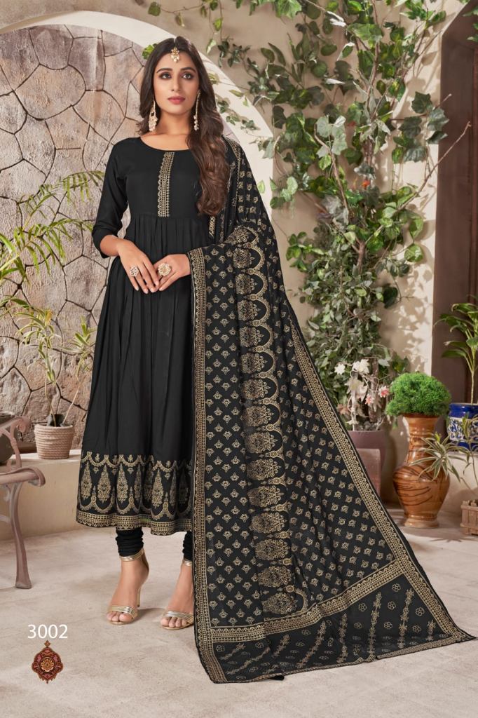 Buy Jaipur Kurti Women Black Solid Embroidered Silk Straight Kurta With  Pants & Dupatta online