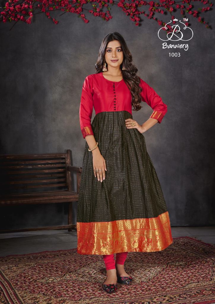 Banwery Purvaa Designer Kurtis  catalog 