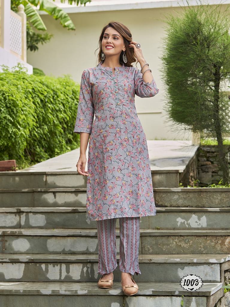 Kinti Shilpa Catalog Ethnic Wear Embroidery Kurtis Wholesale