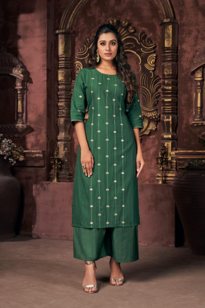 Banwery Srivalli Fancy Wear Kurti With Bottom Catalog