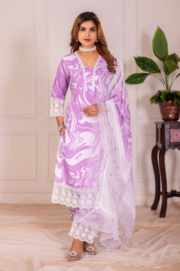 Bellarosa Titali Digital Printed Kurti