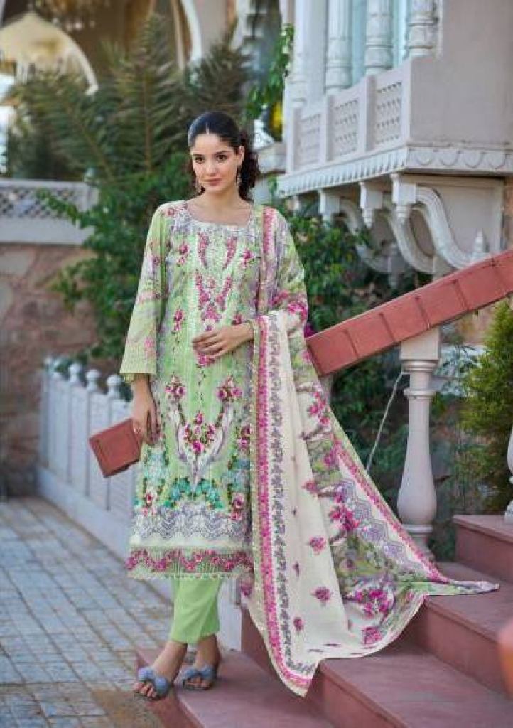 Belliza Almarina Vol 4 Digital Printed Dress Material