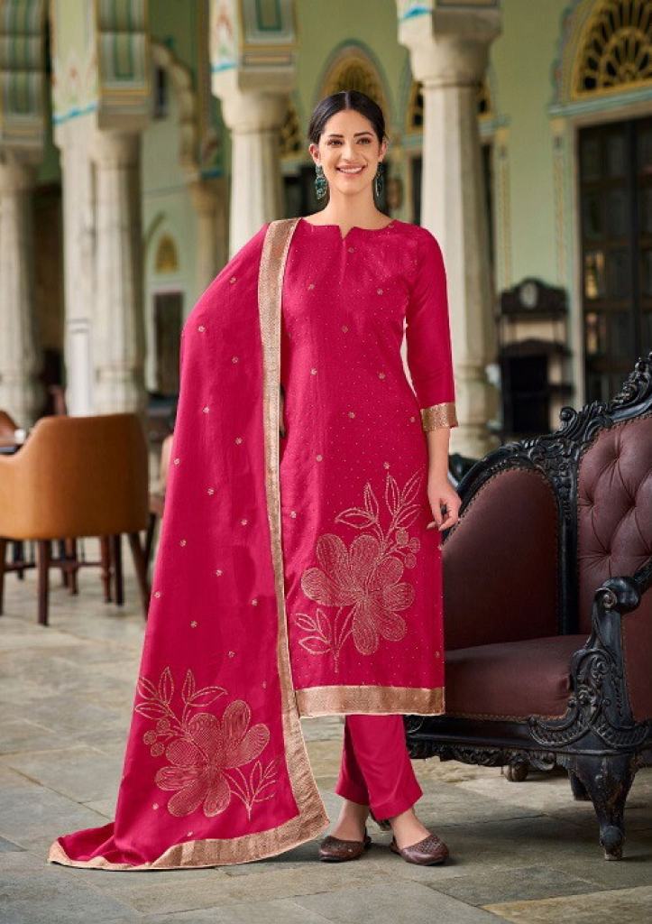 Belliza Anuja Jacquard Salwar Suit
