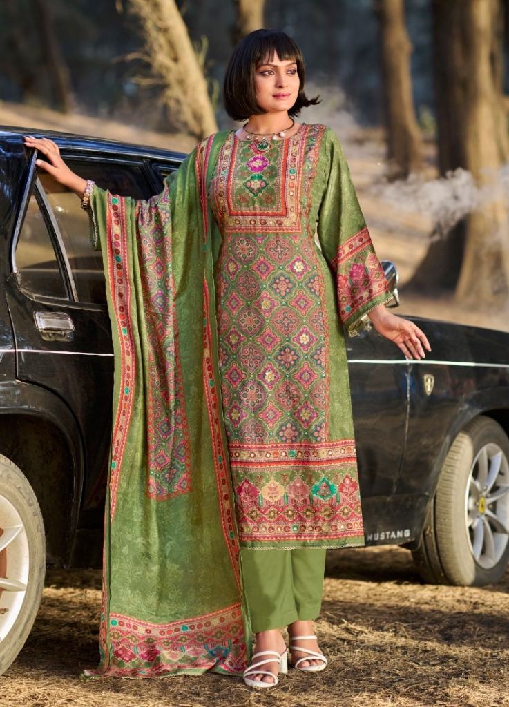 Belliza Apsara Handwork Dress Material