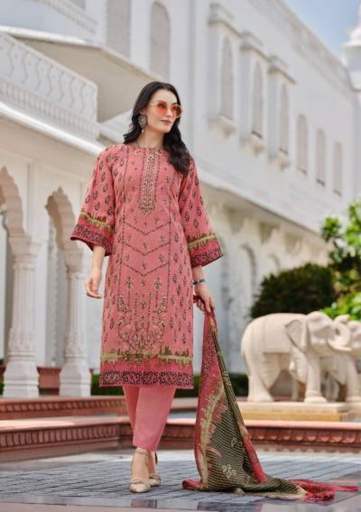 Belliza Bin Saeed Vol 8 Digital Printed Dress Material