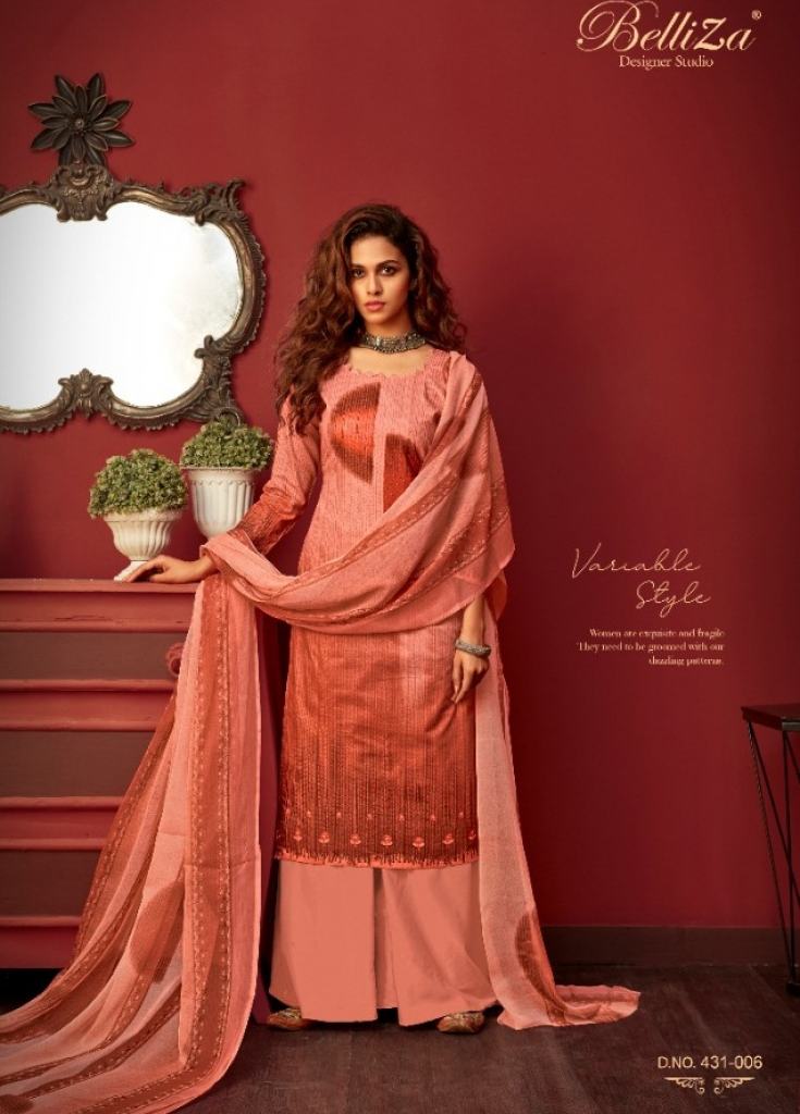 Belliza Farhana Designer Dress Material Buy  Ladies Dress Materials Online in India
