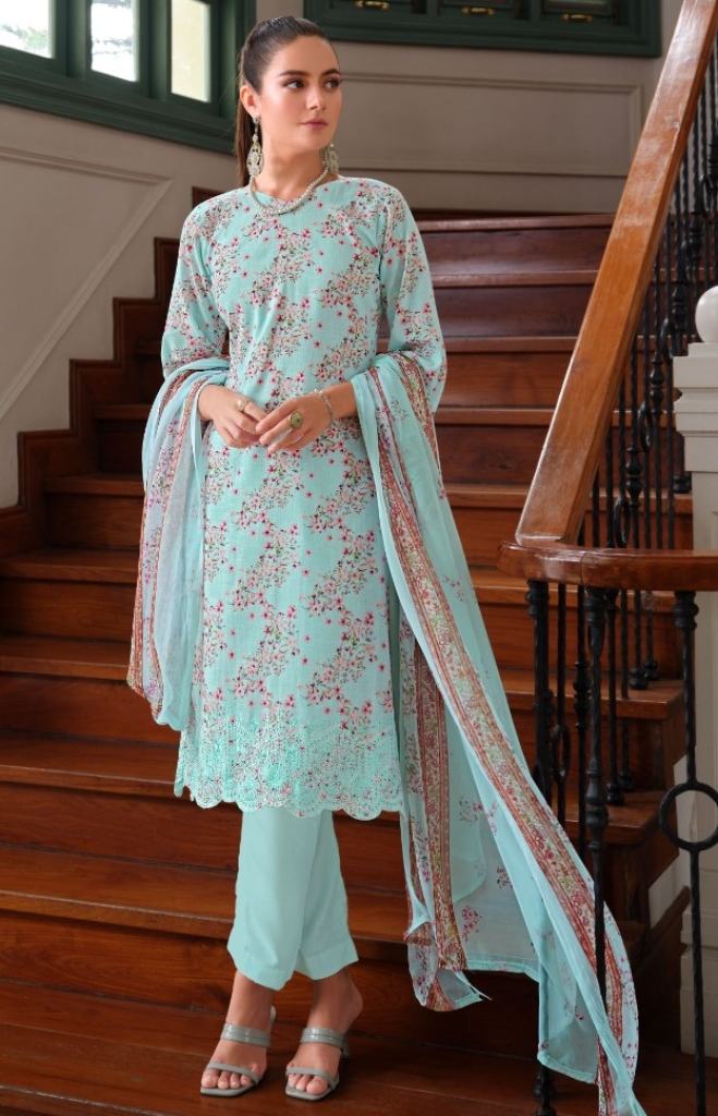 Belliza Florence Cotton Linen Digital Printed Dress Material Collection