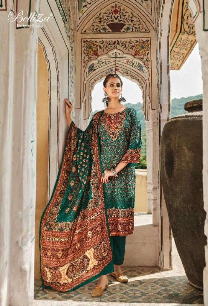 Belliza Gulnar Premium Pashmina Dress Material Collection