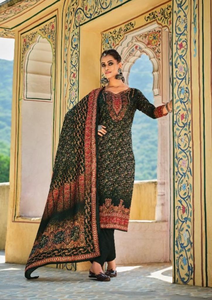 Belliza Gulnar Premium Pashmina Designer Dress Buy Pashmina Salwar Kameez for Women
