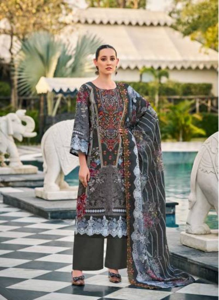 Belliza Guzarish Vol 23 Printed Dress Material