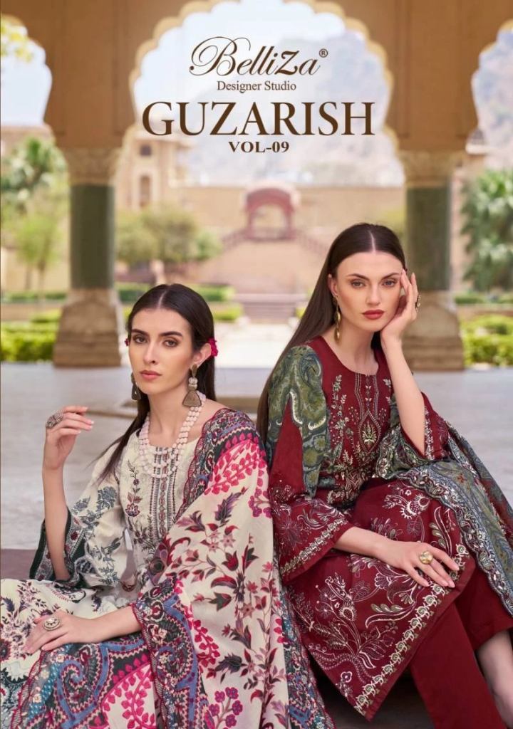 Belliza Guzarish Vol 9 Dress Material Collection