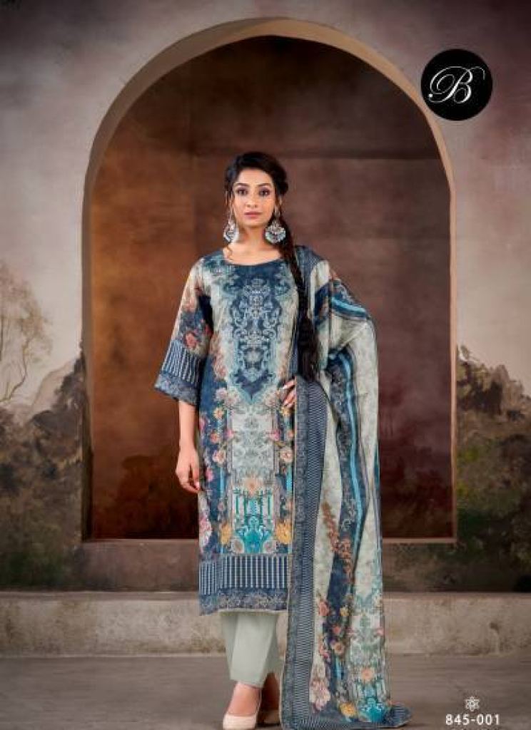 Belliza Kanika Vol 3 Printed Dress Material