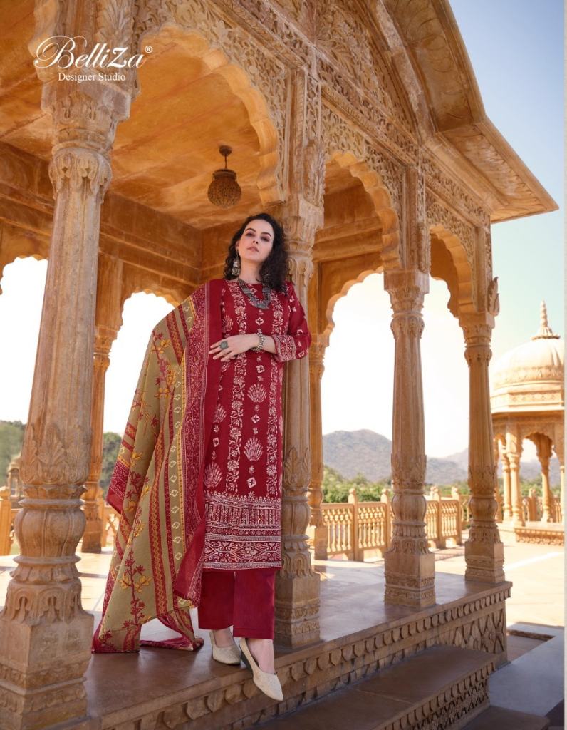 Belliza Mashuqa Vol 2 Dress Material