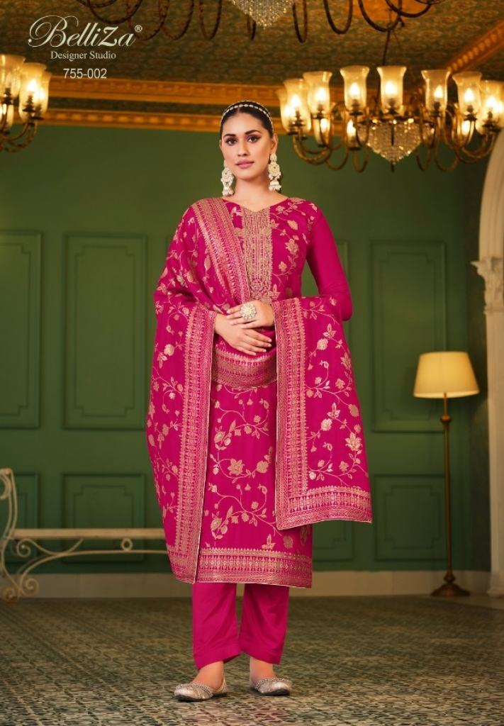 Belliza Meherbaan Exclusive Designer Dress Material Collection