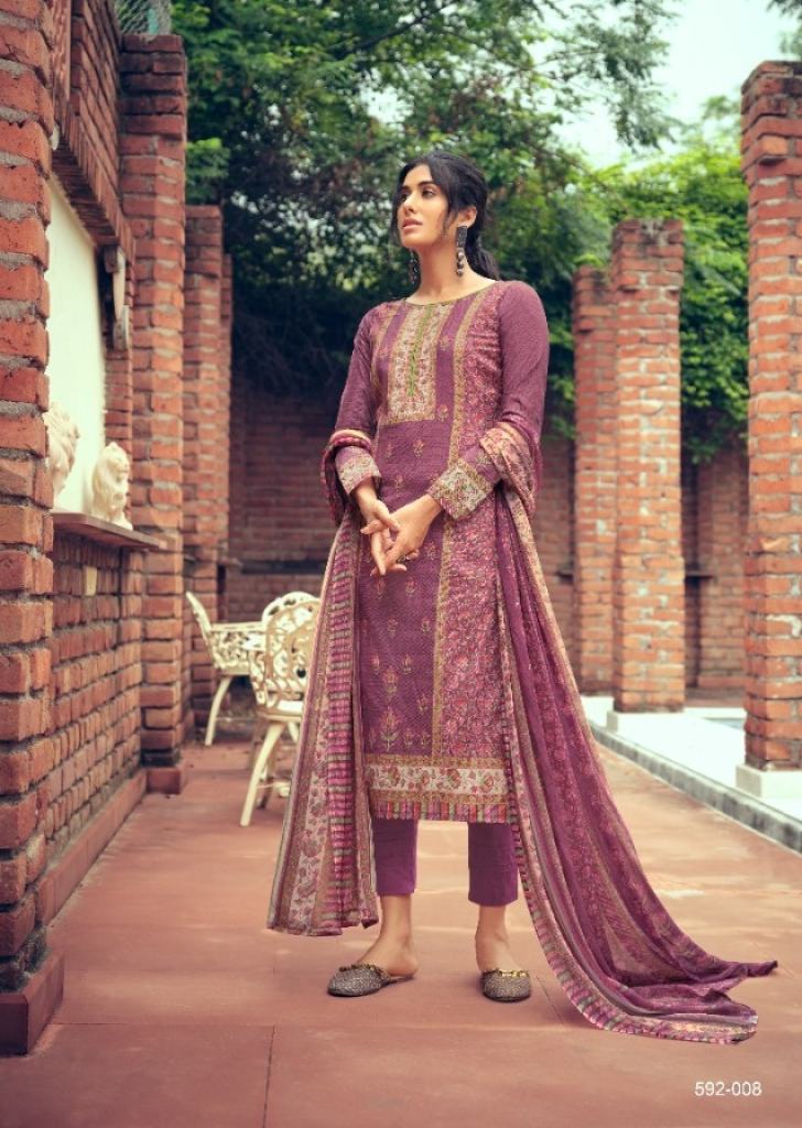 Belliza Nainpreet Exclusive Wear Designer Dress Materials Catalog