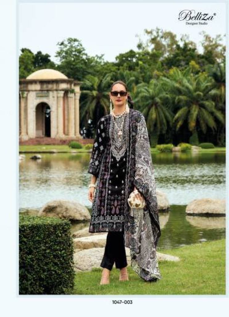 Belliza Naira Vol 108 Printed Dress Material