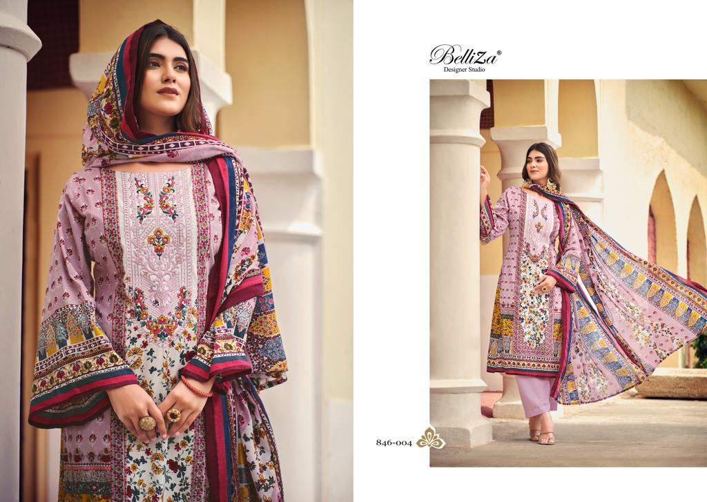 Belliza Naira Vol 25 Cotton Digital Printed Dress Material Full Catalogue