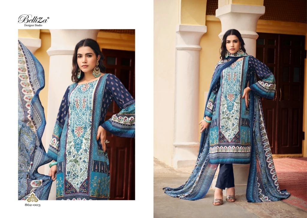 Shahinoor Pure Organza Jacquard Suit by Belliza at Rs.7875/Catalogue in  surat offer by Belliza Designer Studio