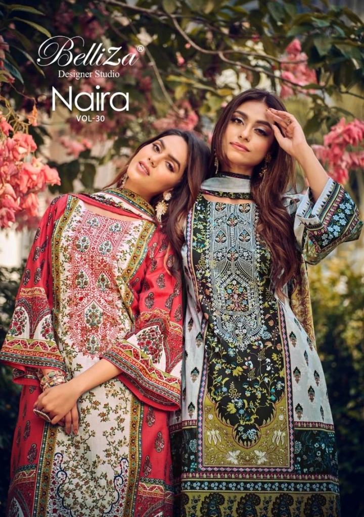 Belliza Naira Vol 30 Premium Designer Dress Material