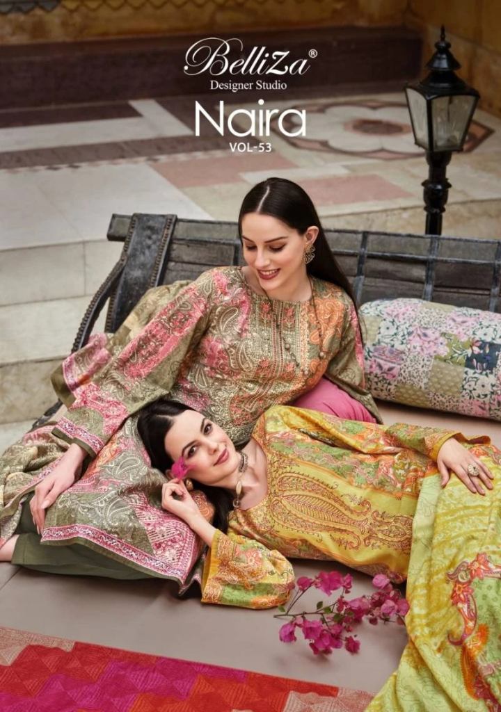 Belliza Naira Vol 53 Dress Material Collection