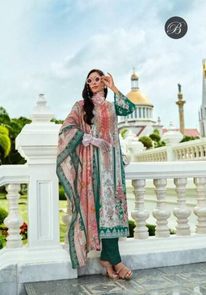 Belliza Naira Vol 99 Digital Printed Dress Material