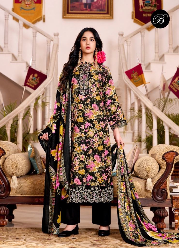 Belliza Reniza Embroidery Dress Material