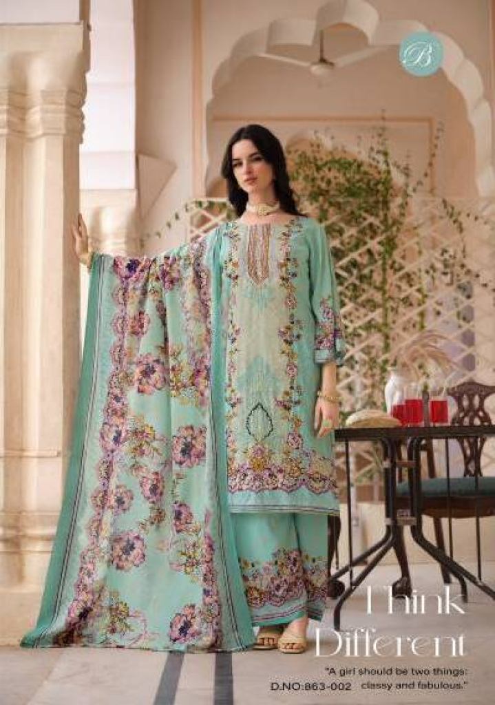 Belliza Shaheen Vol 5 Readymade Digital Print Suit