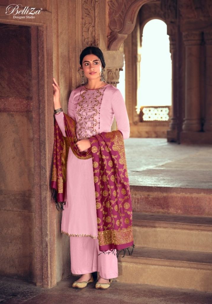 Belliza presents  Shamia Designer Dress Material Collection