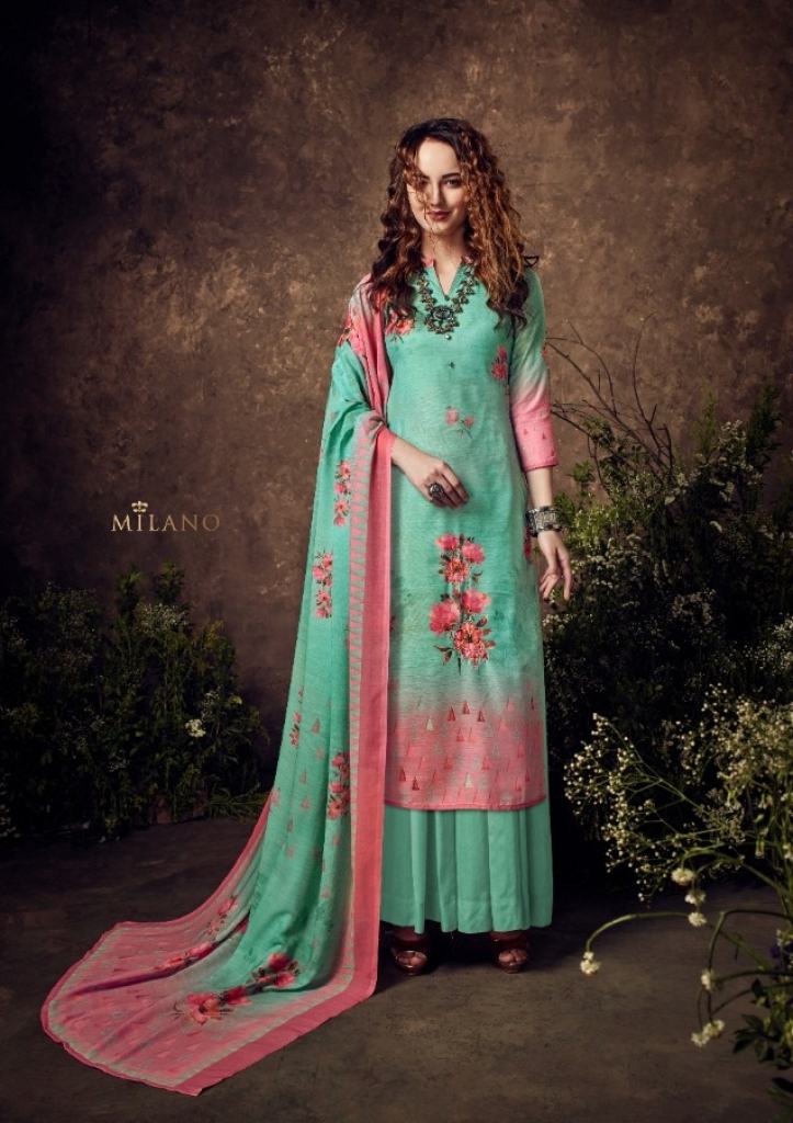 Belliza   presents Milano Designer Dress Material 