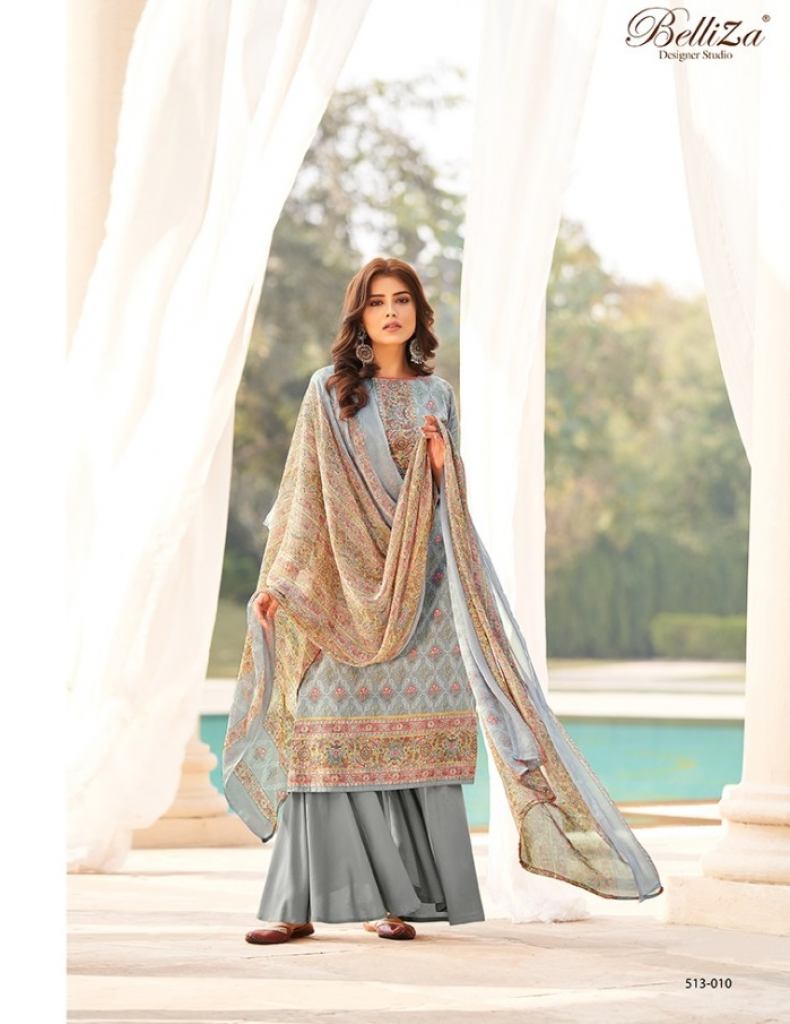 Belliza presents Riwaaz Fancy Designer Dress Material