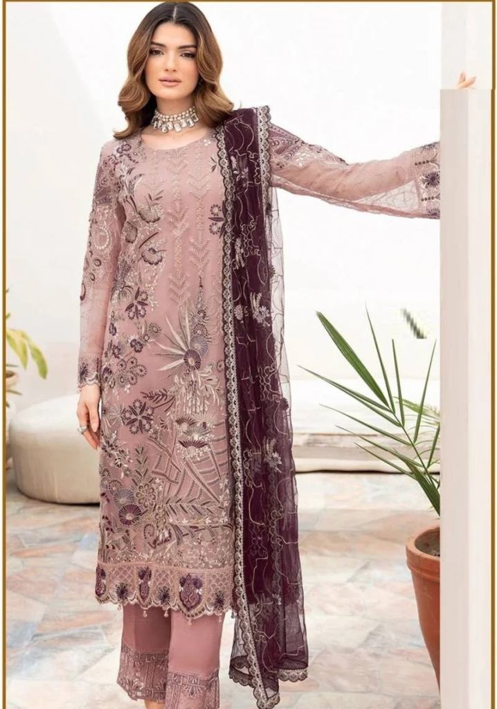 Bilqis B 05 Faux Georgette Pakistani Salwar Kameez