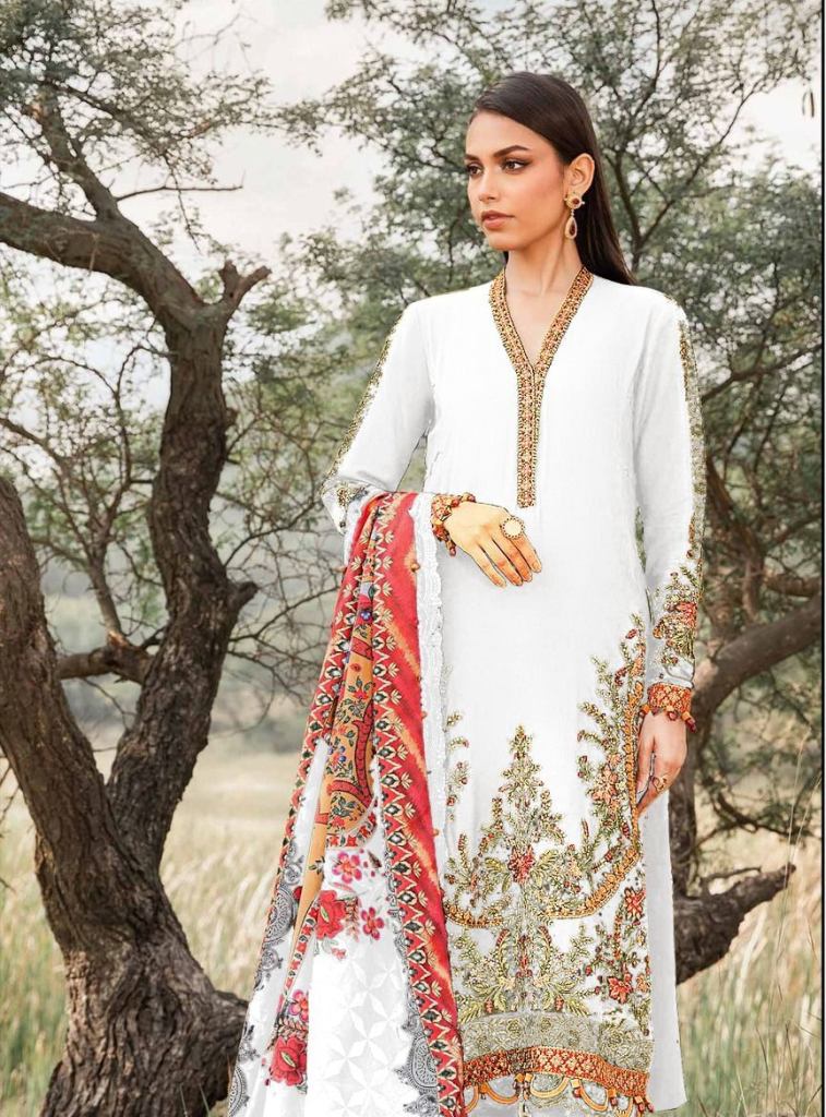 Bilqis B 175 A And B Embroidered Salwar Kameez