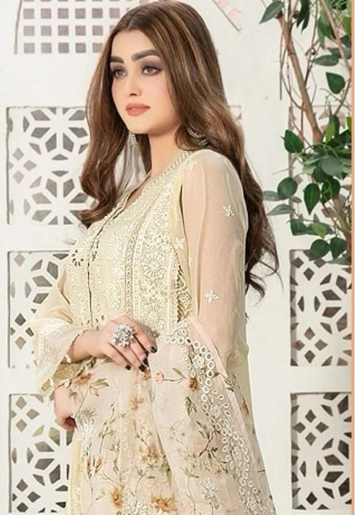 Bilqis B 21 Organza Pakistani Salwar Kameez