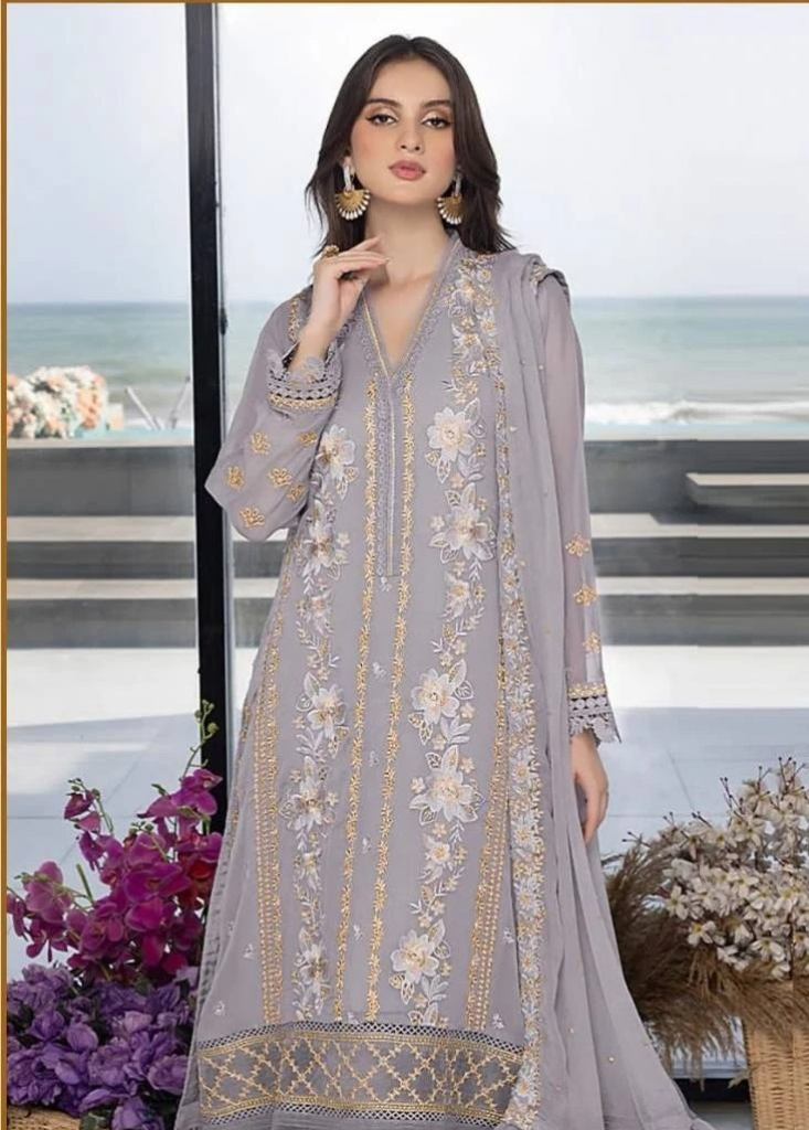 Bilqis Tm B 01 To 04 Georgette Pakistani Salwar Suits