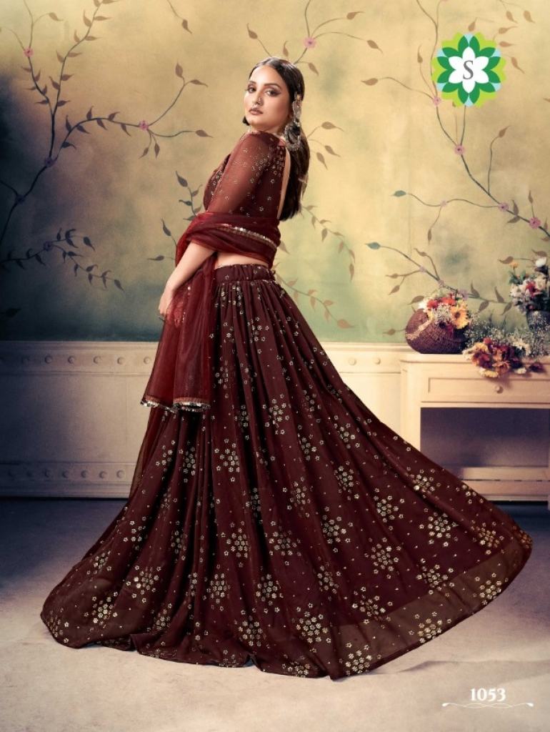 Bindiya 1053 Buy Designer Georgette Lehenga Choli Online 