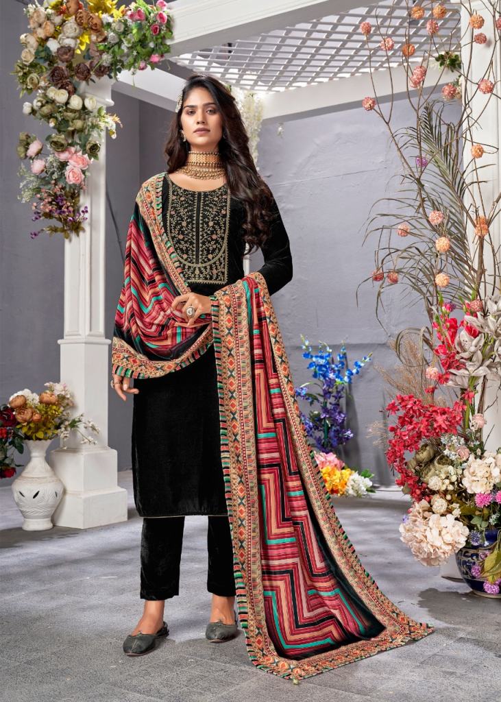 Bipson Amiraa  vol 2 Exclusive Designer Winter  Dress Material collection 