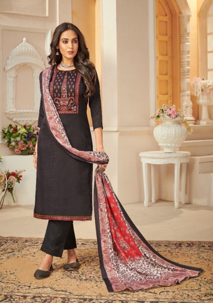 Bipson Kashmiri Beauty Winter Wear Embroidery Pashmina  catalog