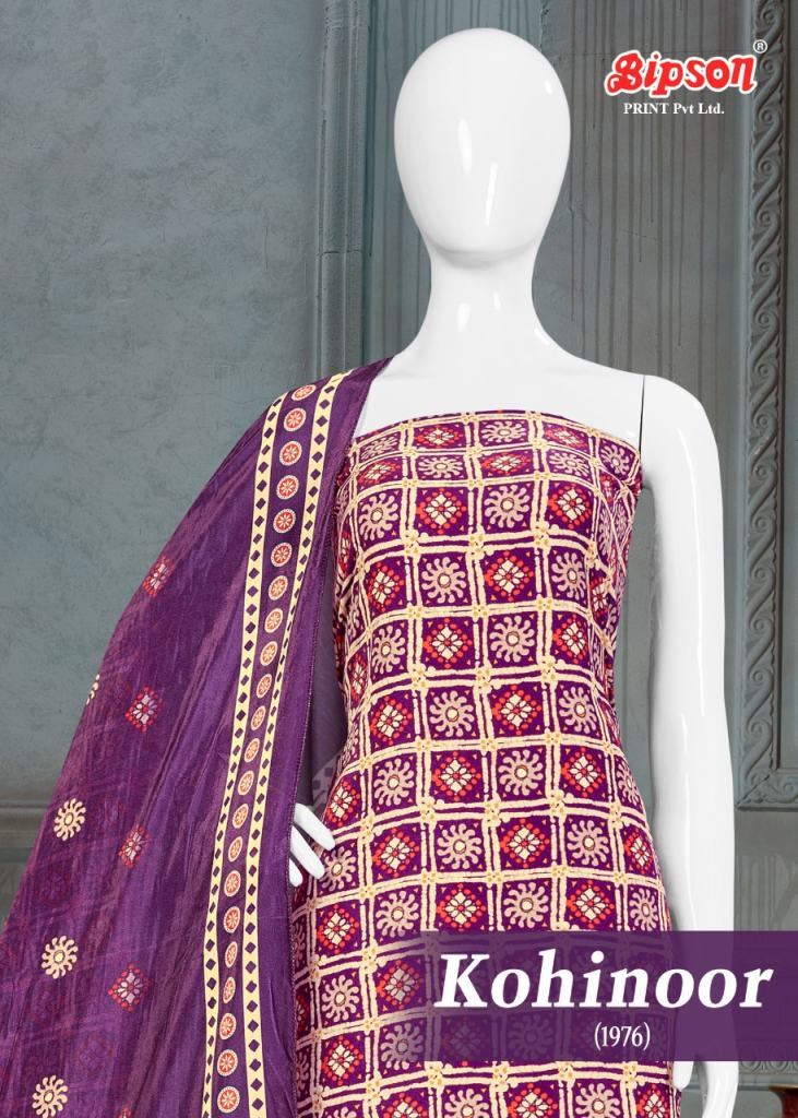 Bipson Kohinoor 1976 Designer Pashmina Dress Material Collection
