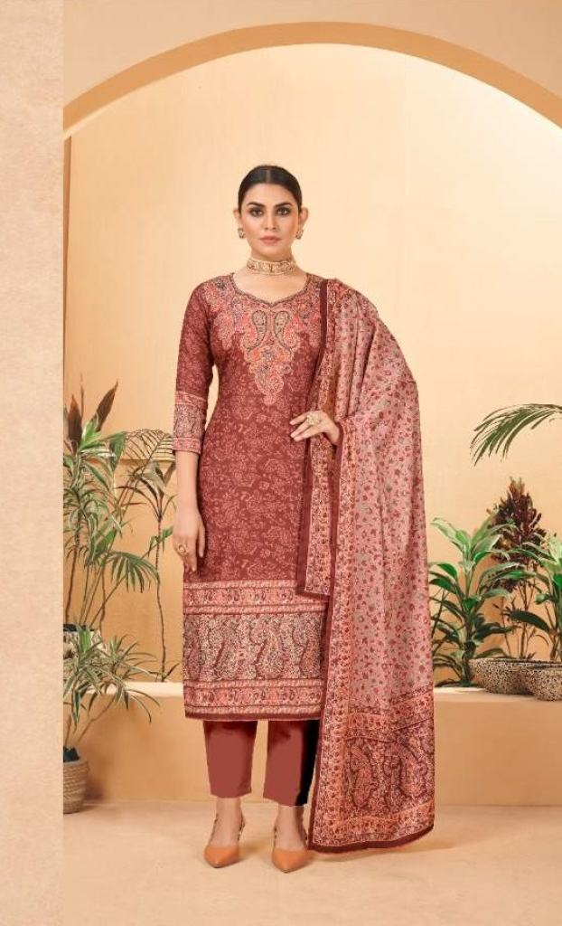 Bipson Winter Queen 1681 Winter Wear Woollen Pashmina Collection