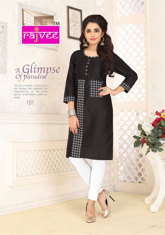 Blossom : Rajvee Kurti Catalogue 